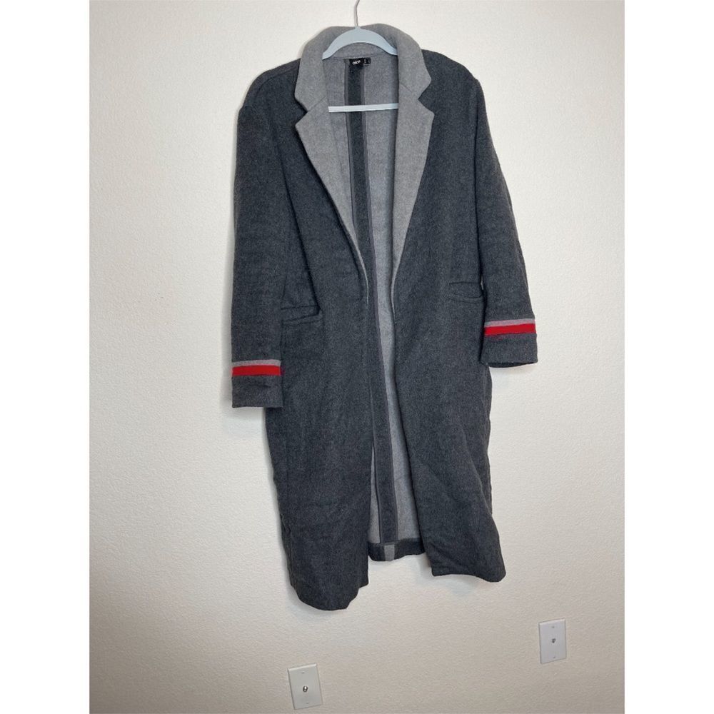 ASOS wool blend open coat‎